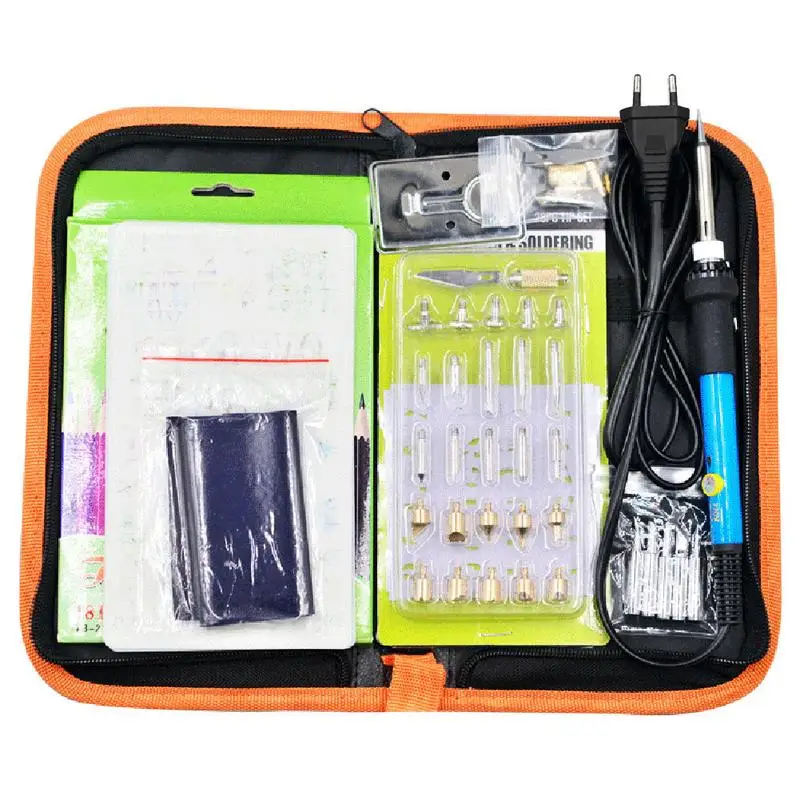 71 sets of adjustable temperature soldering iron set Engraving and painting soldering tools Color lead soldering iron set 71 sets of adjustable temperature soldering iron set Engraving and painting soldering tools Color lead soldering iron set