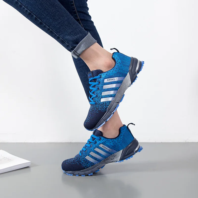 

Men/Women Running Shoes Breathable Outdoor Sports Shoes Lightweight Sneakers for Women Comfortable Athletic Training Footwear