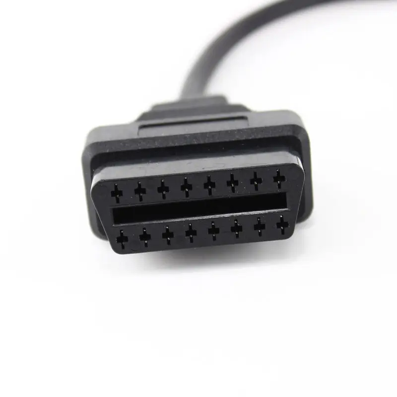 16 контактный открытый кабельный разъем для ELM327 Удлинительный адаптер OBD кабель