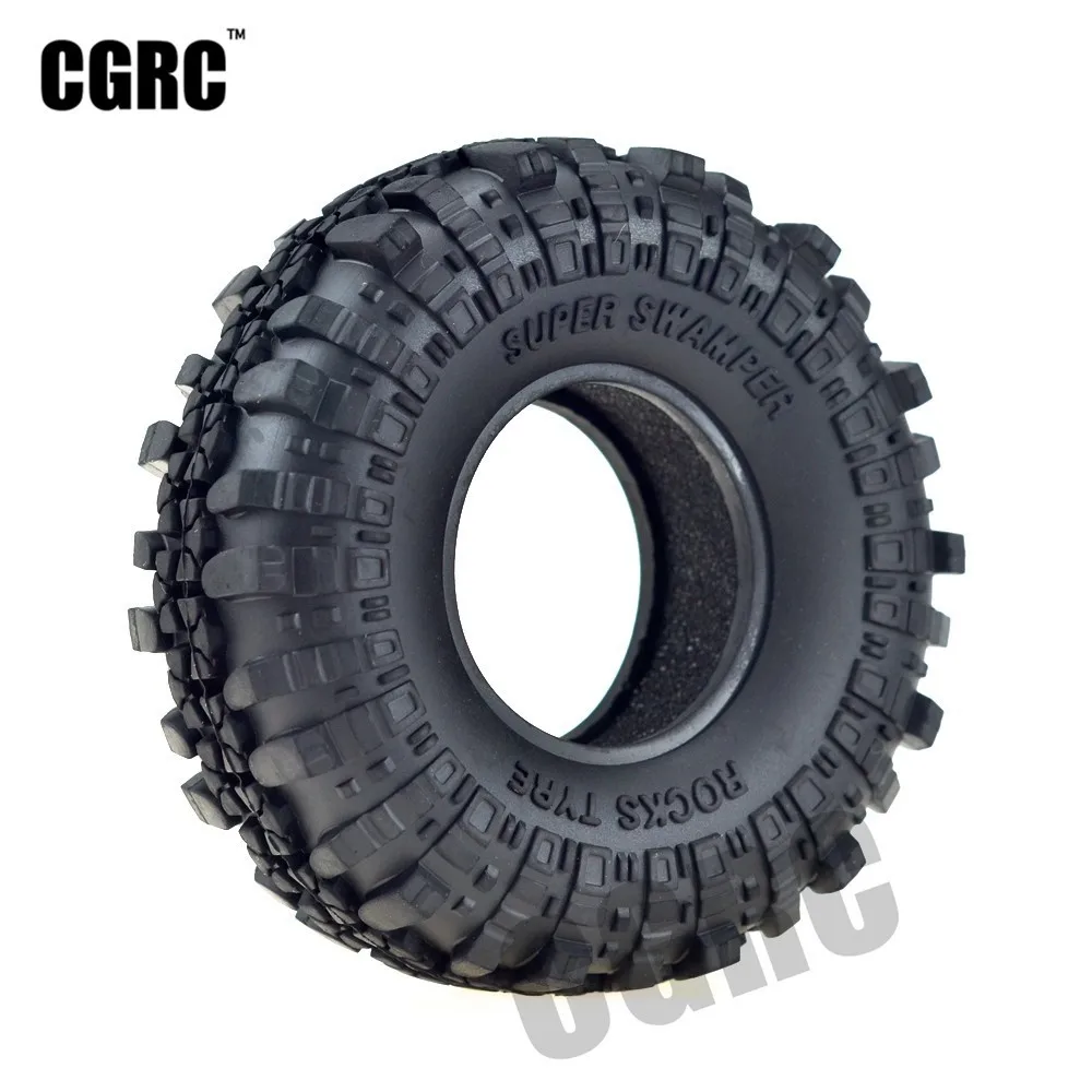 

4pcs/set 1.9inch Rubber Tire Wheel Tire For 1/10 Crawler Car Traxxas TRX4 Bronco D90 D110 Axial Scx10 90046 RC4WD CC01
