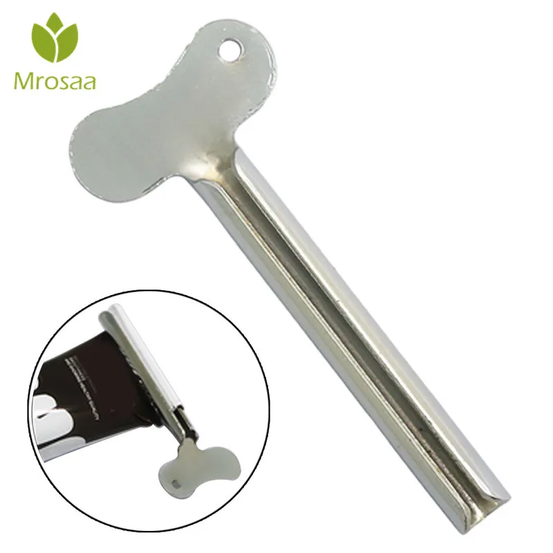 

1 Pcs Multi-function Stainless Steel Toothpaste Squeezers Cream Tube Squeezing Facial Cleanser Cosmetic Paint Make-up Squeezer