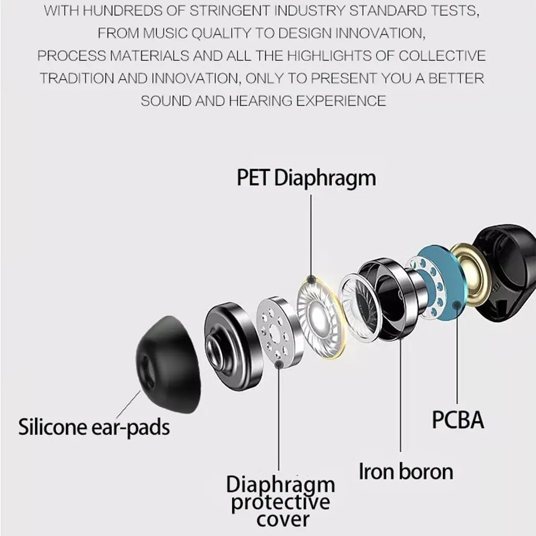 Мини бинауральная Водонепроницаемая bluetooth гарнитура беспроводные наушники IPX7 50
