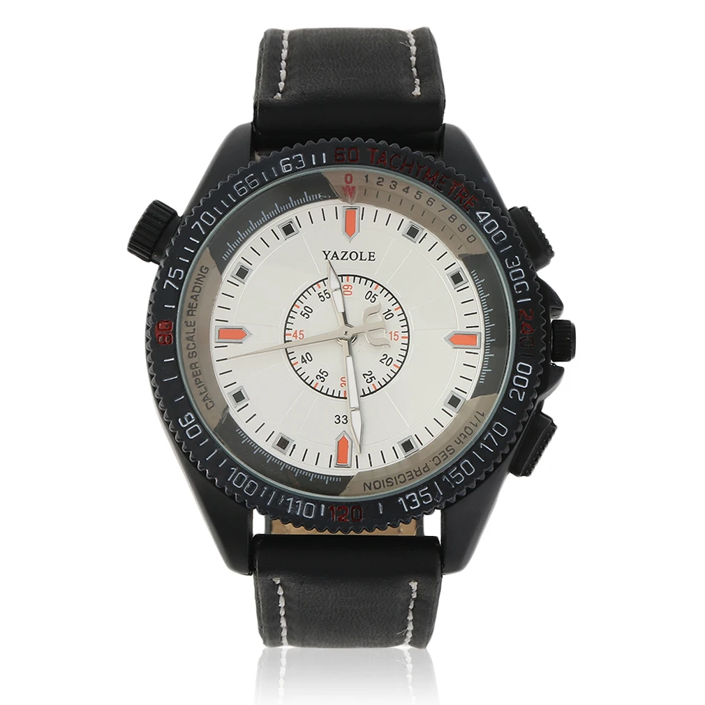

Luxury Luminous Fashion Big Dial Sports Quartz Leather Watch Business Men Young Attractive Watches Relogio Masculino top quality