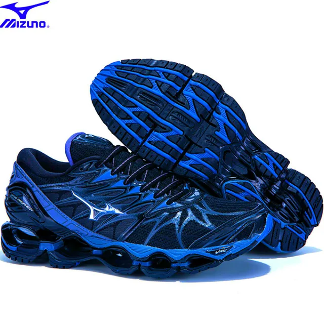 Воздушная амортизация оригинальный Mizuno Wave Prophecy 7 Профессиональная мужская обувь дышащая обувь для бега обувь для тяжелой атлетики кроссовки