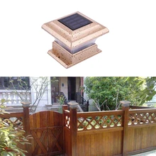 Солнечный свет Открытый Сад Солнечный светодио дный светодиодный забор свет пейзаж лампа умный свет управление Солнечный свет AA батарея перезаряжаемые