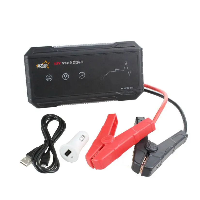 

12V 18000mah Car Charger Emergency Start Power Charging Treasure Montorcycle Battery Charger Multi functional Portable Charger