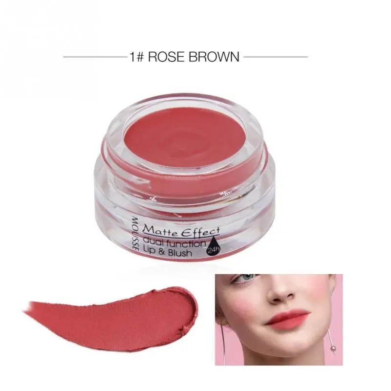 

6 Colors Face Makeup Blusher Powder Matte Blusher Lipstick Cosmetic Cream blush palette for full professional makeup cosmetic