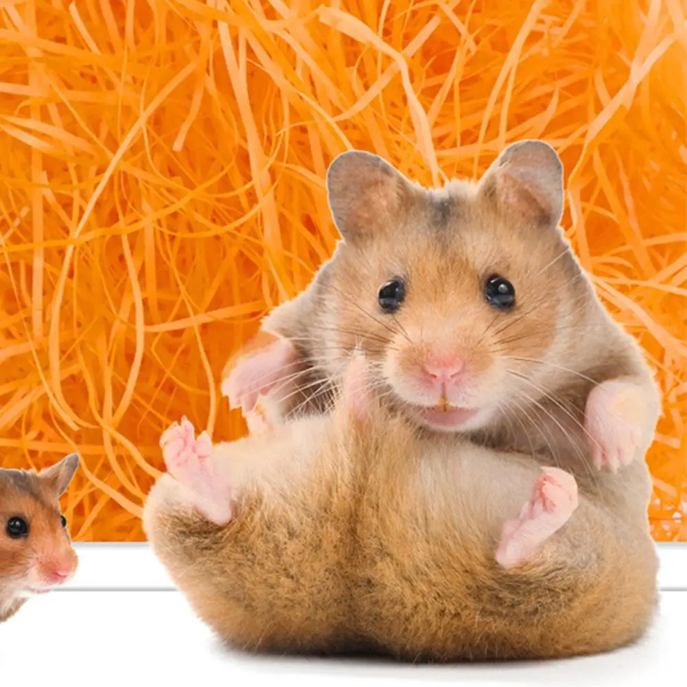 

AsyPets Warm Paper Scraps Cushion Small Pet Playing Toy for Syrian Hamster Chinchilla