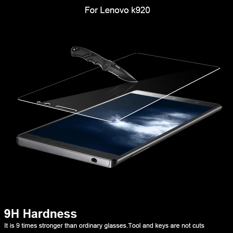Закаленное стекло 9H для Lenovo K920 K910 защитная пленка экрана стеклянная легкая в