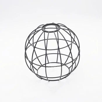 

Vintage Pendant Light Guard Wire Cage Ceiling Hanging Lampshade Fixture