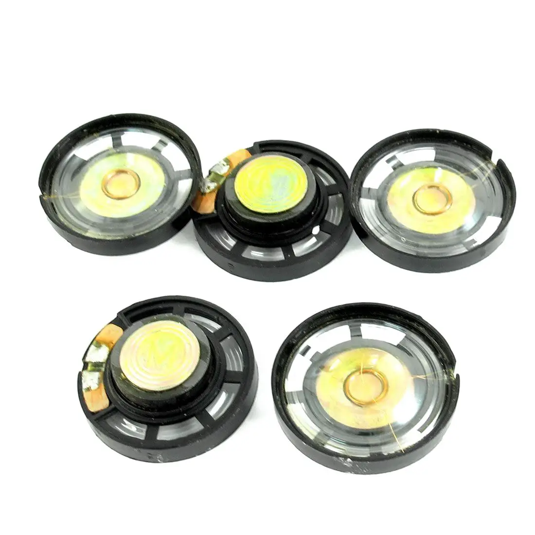 

5 pieces 8 Ohm 0.25 W 29 mm magnetic closure speaker for electric toy