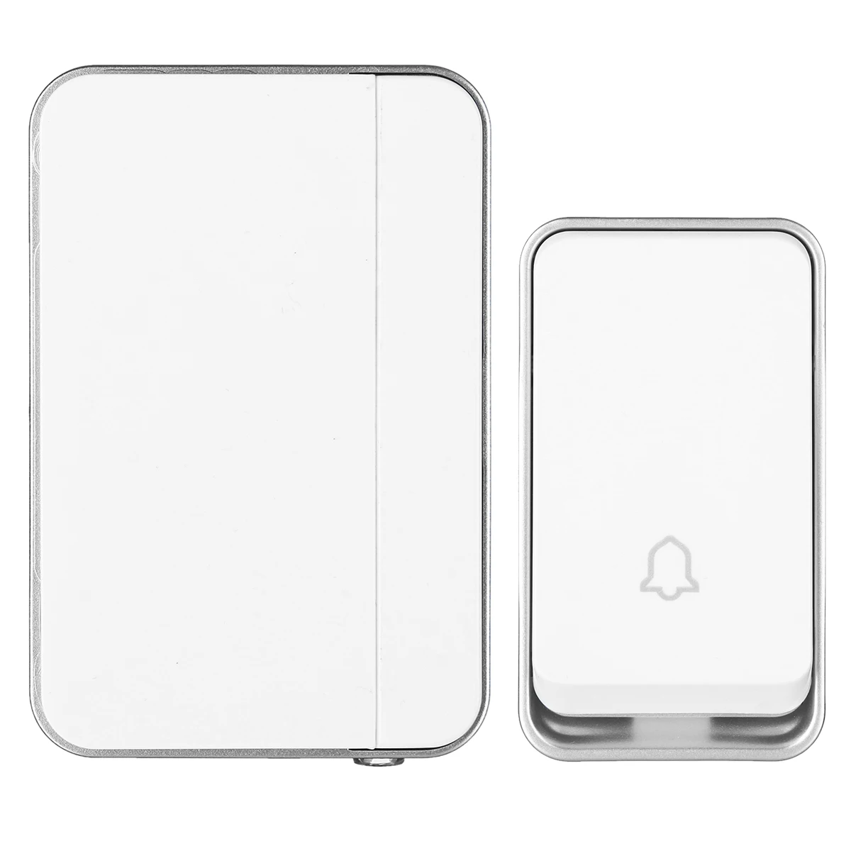 SULEVE Self Powered Wireless Doorbell NO battery Waterproof 150M Range 51 Ringtones EU Plug Smart Door Bell 1 button 1 receiver