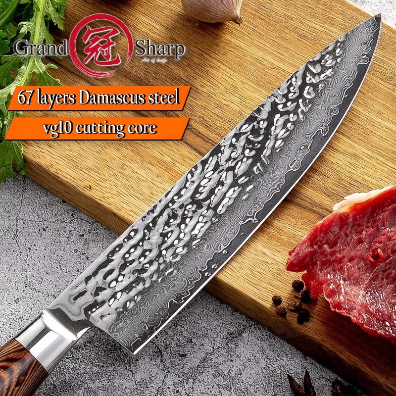  Chef Knife VG10 Japanese Kitchen Knives Stainless Steel Cooking Tool Damascus Kitchen Knife Japanes - 32969225087