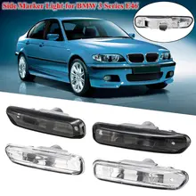 Для BMW 3 серии E46 316I 318I 325I X3 E83 E90 4D/2D 1999-2003 1 пара указатель Поворота Боковой габаритный фонарь светильник s сигнала поворота светильник