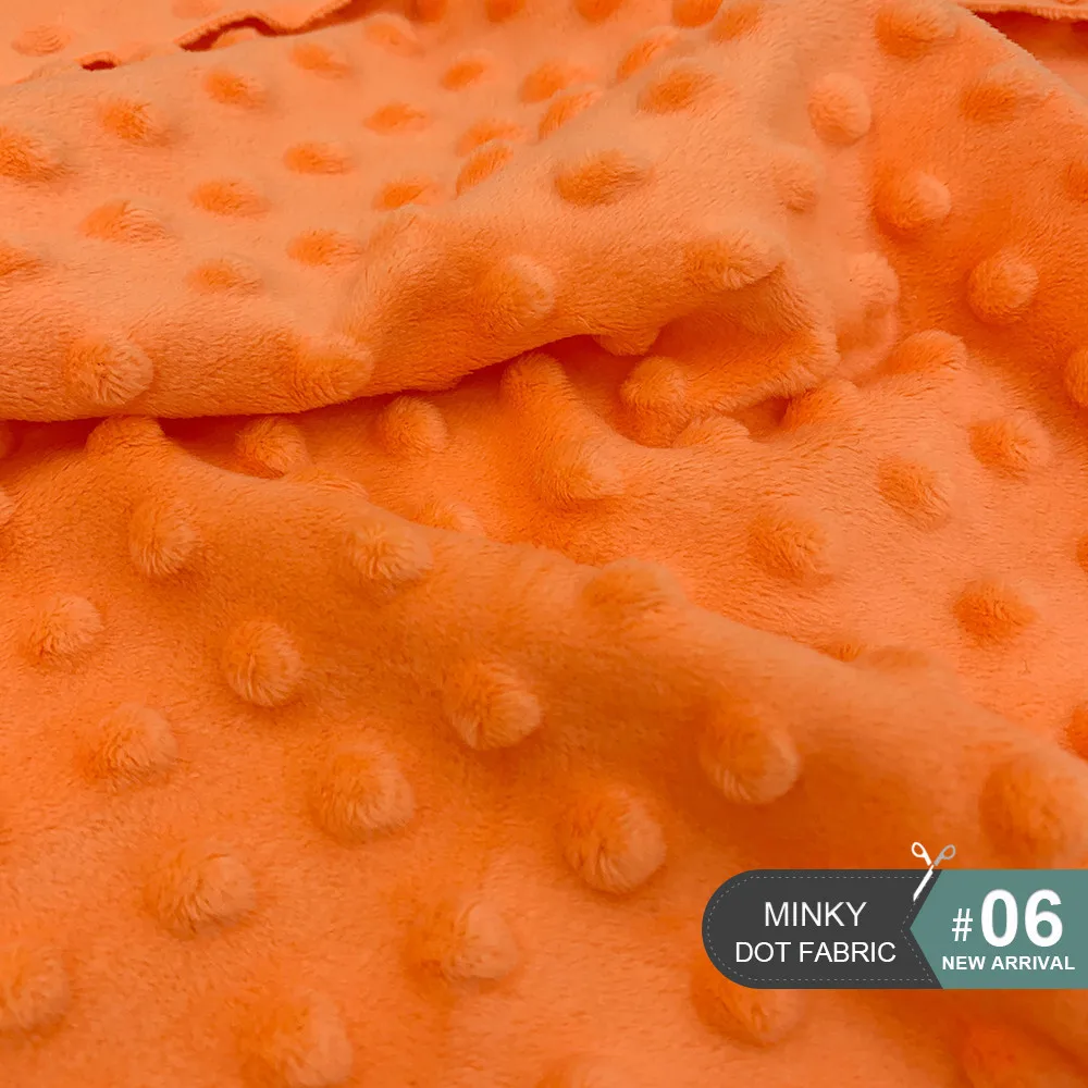 5 шт./лот детское одеяло Minky Dot 45x45 см Экологичная Высококачественная Бархатная