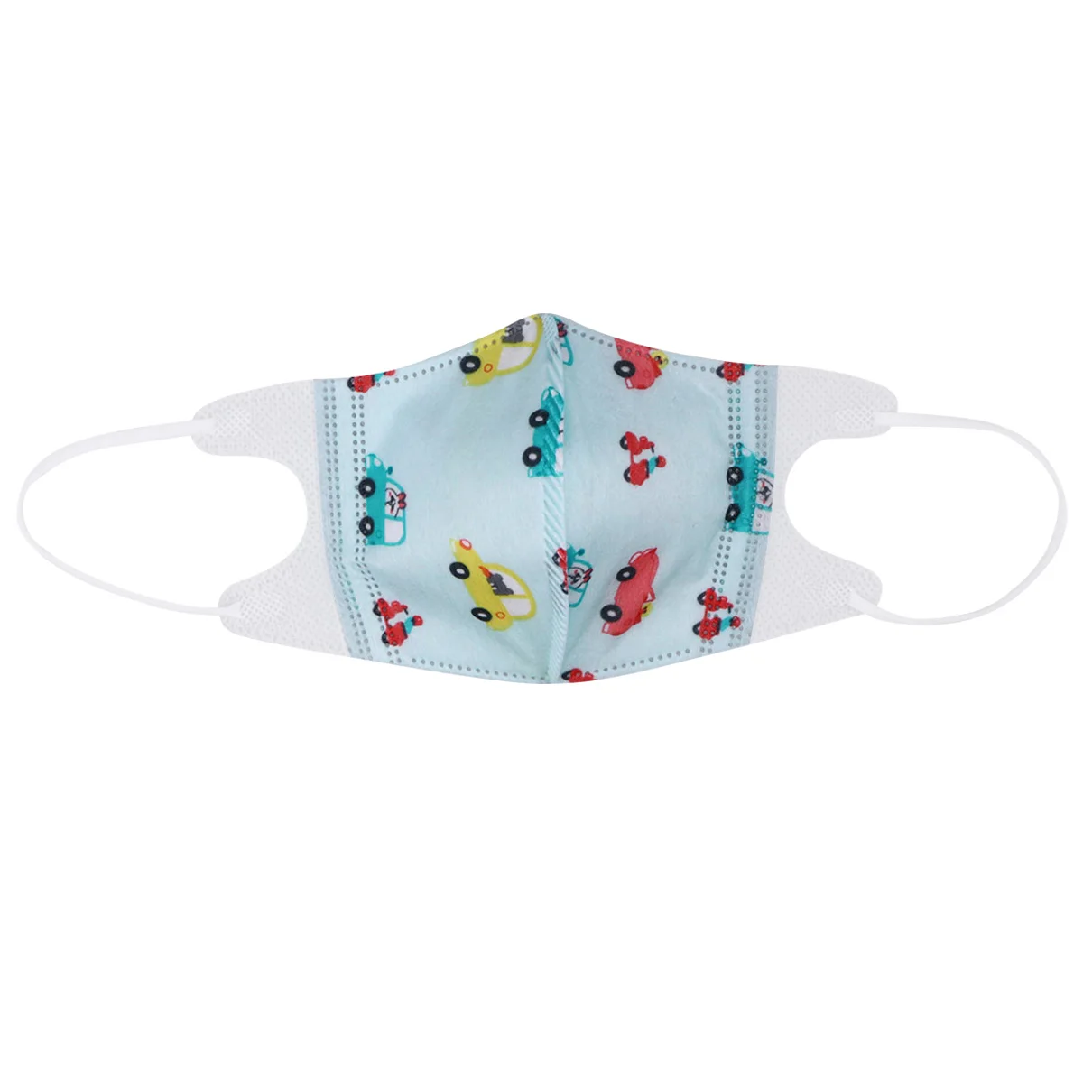 

10pcs Child Masks Dustproof Anti Pollution Breathable 3D Disposable Mask Mouth Mask Face Mask for Boys Girls