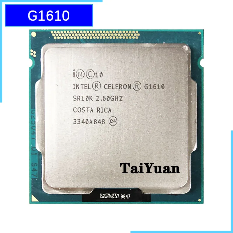 

Intel Celeron G1610 2.6 GHz Dual-Core CPU Processor 2M 55W LGA 1155