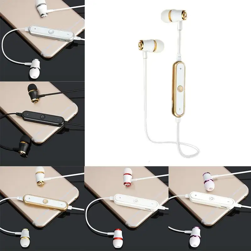 

Portable Earphones Wireless Bluetooth Earbuds Stero Hd Sounds Surrounding Sports Outing Running Devices With Mic Hands-free Call