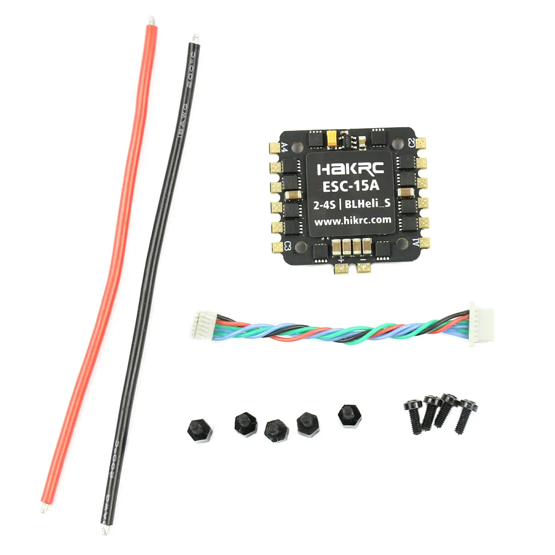 Hakrc 15A/20A Blheli_S BB2 2-4S Dshot 4 в 1 контроллер скорости ESC для 130 180 210 250 DIY FPV гоночный Дрон Multcopter открытый