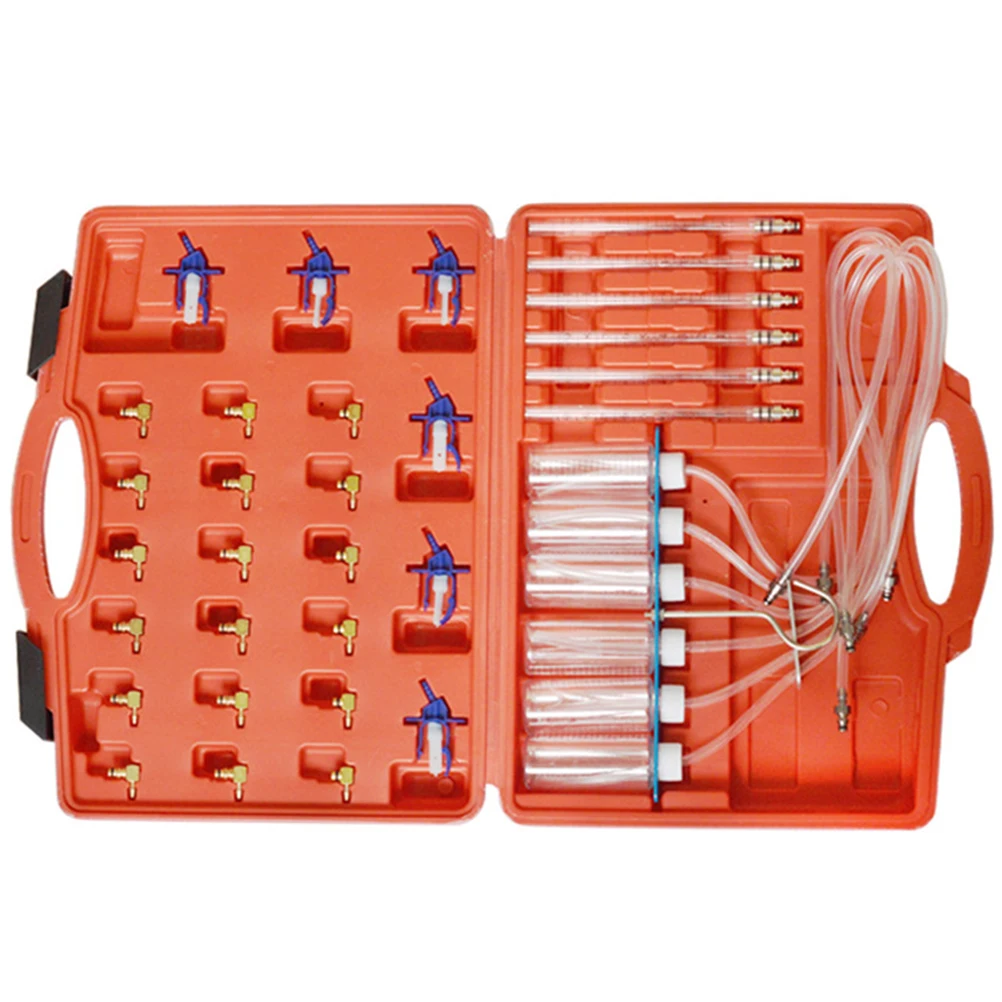 

1 Pc Diesel Flow Meter Diesel Injector Flow Diagnostic Cylinder Diesel Adaptor Set Test Tool Kit Leak Off Tester Kit Common Rail