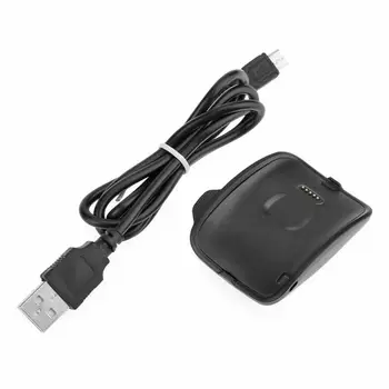 

USB Charging Dock Station Cradle Charger Docking Charge Base with USB Cable for Samsung Gear S R750 Charger Dock Base Cable Set