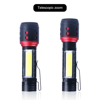 

Multi Functional Super Bright Charging Flashlight LED Lamps Torch Lamp