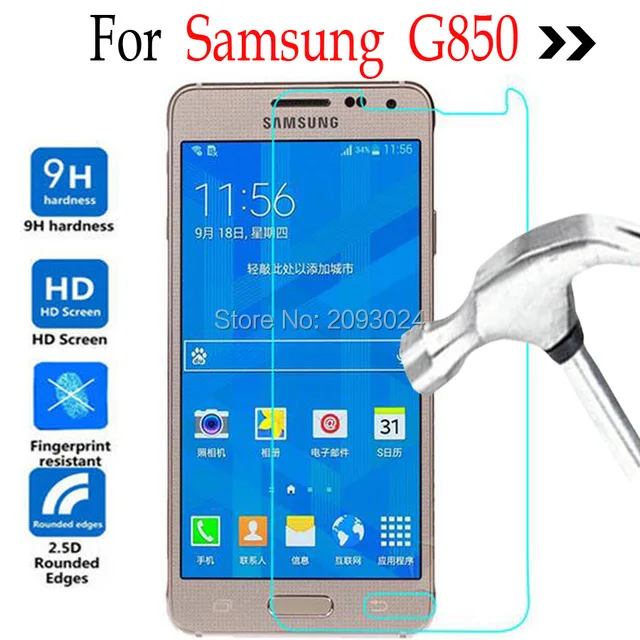 Закаленное стекло для Samsung Galaxy G850 защитная пленка экрана Alpha G850F G8508 G8508S|Защитные