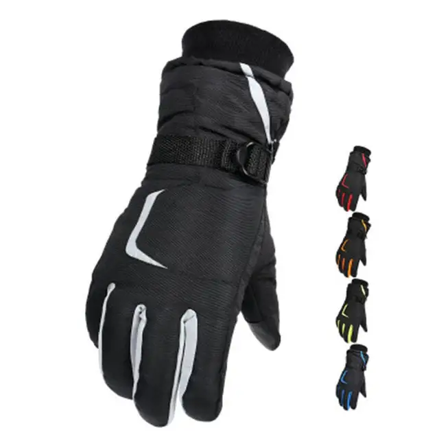 US $10.61 Weimostar Winter Waterproof Skiing Snowboard Gloves -30 Degree Thermal Fleece Heated Gloves Touch S