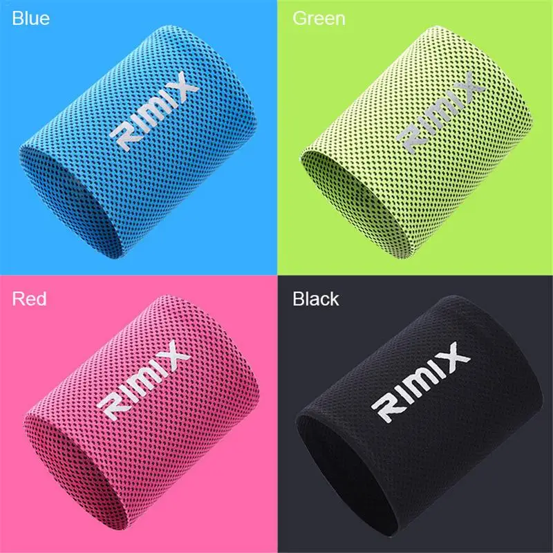 

Sports Bracer Ice Cold Crossfit Wristband Quick-drying Nonslip Wrist Wrap Sweatbands For Running Fitness Sports Hand Bracers