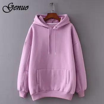 

women fleece hoodie sweatshirts winter japanese fashion 2019 oversize ladies pullovers warm pocket hooded jacket