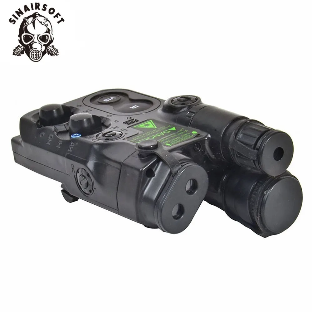 

AN/PEQ 16 Battery Case RIS 20mm QD Rails Integrated Weaver / Picatinny For AEG 8.4V/ 7.4V / 11.1V Mini Lipoly Batteries mount