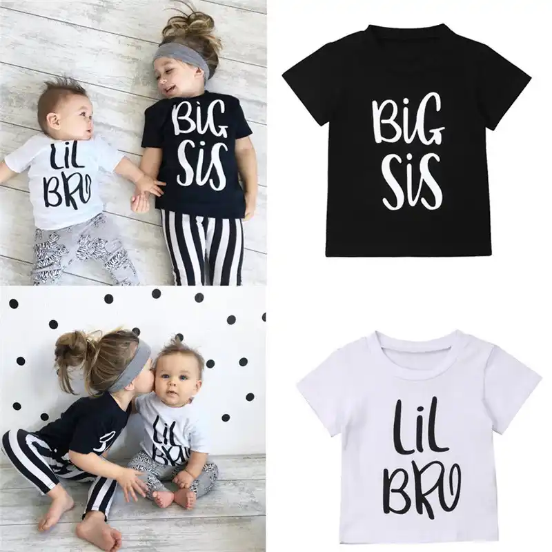 big sister little brother t shirt