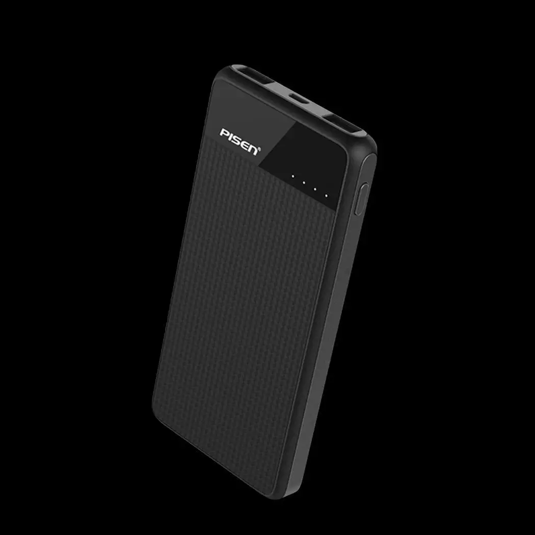 

Power Bank Portable Ultra Thin 10000mAh Smartphones Dual 5V 2.1A, 1.5A USB Power Bank Square 5V 2A Li-polymer Battery