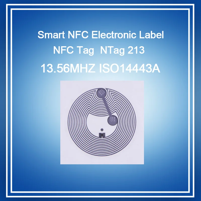 

ESEYE NFC TAG Sticker 13.56MHz ISO14443A NTAG Ntag213 Key Tag NFC Sticker Universal Lable RFID Tag For All NFC Enabled Phones