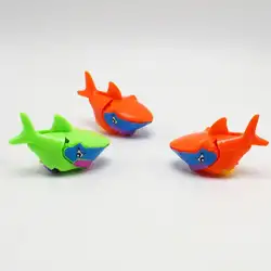 2018 игрушка Акула витой моделирование яиц игрушечные акулы собрать колесо крутящиеся игрушки для детей на день рождения Рождественские