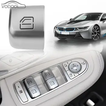 

Car Electric Window Switch Button Cover Control Power Switch Push Button Cap for Mercedes Benz C Class W205 C200 GLC W253 2015-