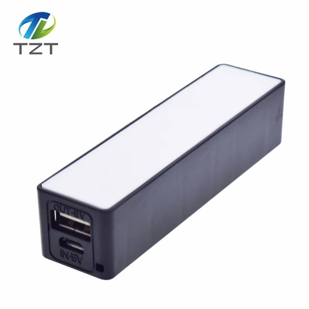 TZT USB power Bank чехол Комплект 18650 зарядное устройство DIY Box Shell Kit черный для Arduino