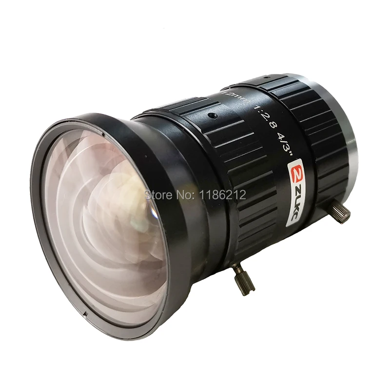Объектив с низким искажением 12 мм 4/" 250lp/мм FA C Mount промышленные линзы машинное видение мини-камера, низкий светильник ручной Радужки CCTV объектив