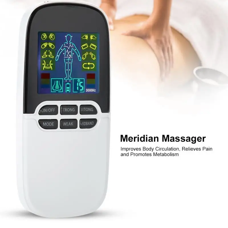 

Portable Meridian Massager Muscle Relax Rhinitis Helper Digital Pulse Device Health Care Tool