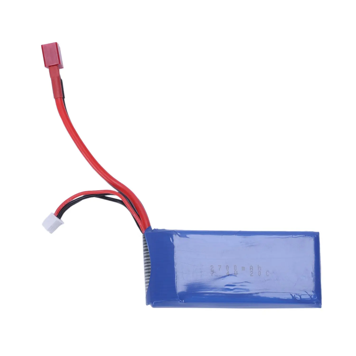 2 шт. 7 4 В 2700 мАч 20C S Lipo батарея с Т штекером для Wltoys 10428 A B B2 1/10 Rc Гусеничный