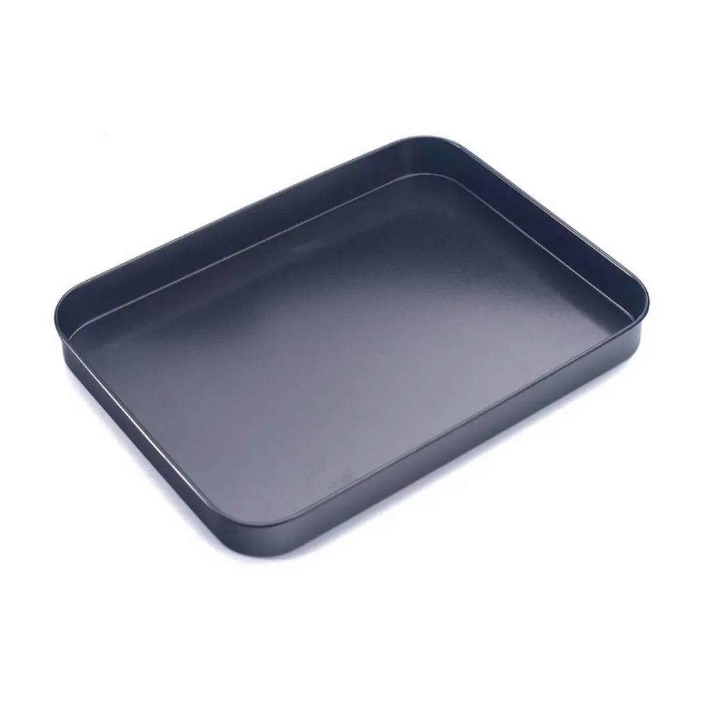 

Portable Nons-tick Carbon Steel Cake Baking Sheet Round Baking Pan Pizza Bread Making Plate Cooking Bakeware
