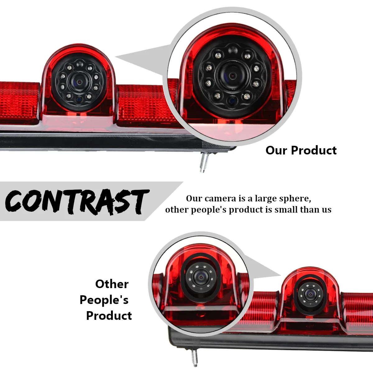 " СВЕТОДИОДНЫЙ монитор+ реверсивная камера заднего вида w/тормозной светильник для Fiat Ducato для peugeot Boxer для Citroen реле