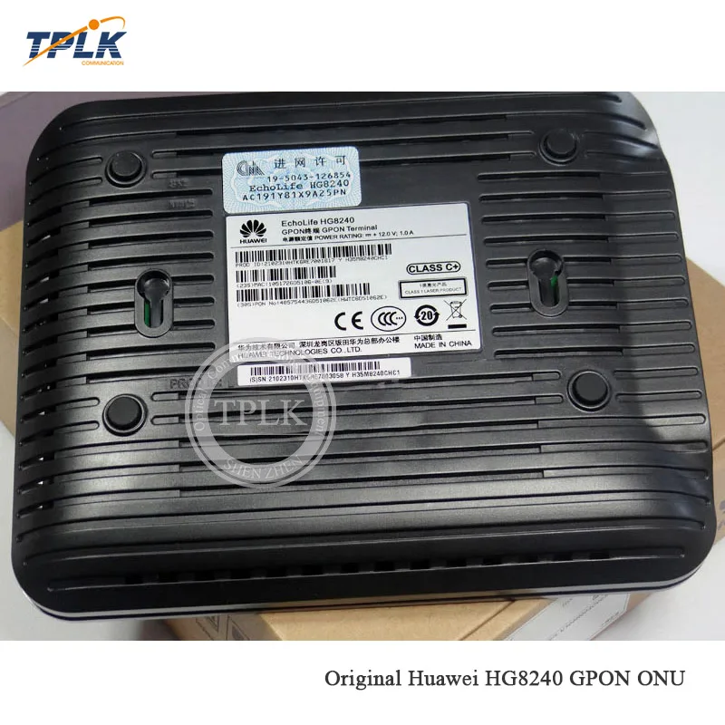 Оптоволоконный маршрутизатор hua wei HG8240 GPON ONU 1GE + 3FE 4LANS WIFI или 4FE для FTTH FTTB