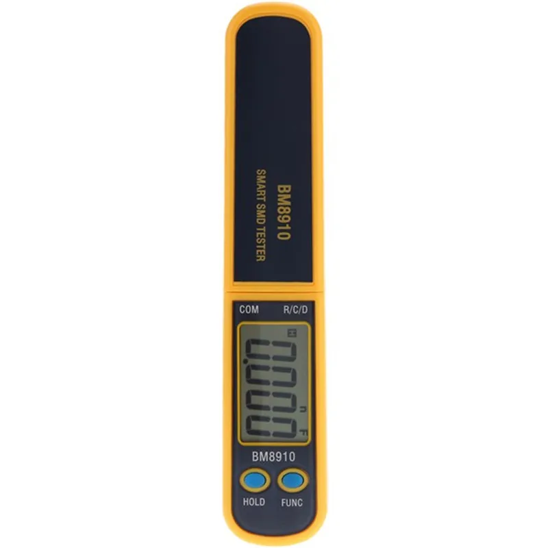 GUOCAO BM8910 Handheld Smart SMD Tester Tweezers Resistor Capacitor Diode Intelligent Testing Clips Resistance Meter GUOCAO BM8910 Handheld Smart SMD Tester Tweezers Resistor Capacitor Diode Intelligent Testing Clips Resistance Meter