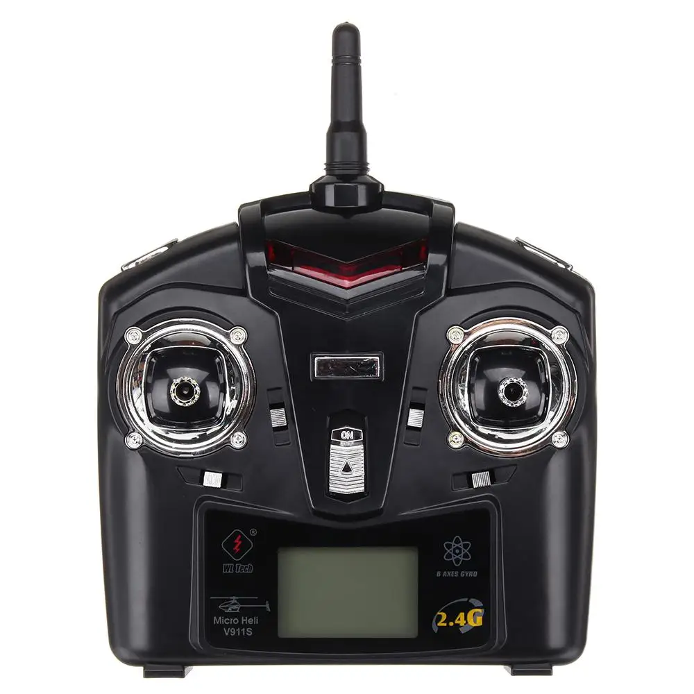 LeadingStar WLtoys V911S RC вертолет части 2 4G 4CH передатчик приемник для самолет Квадрокоптер