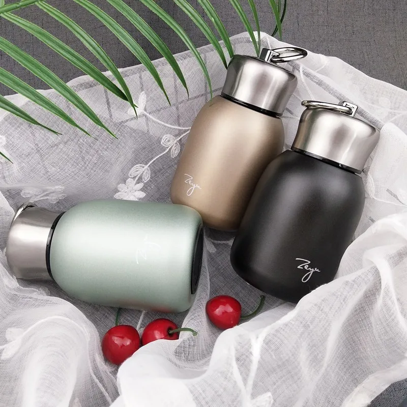 

Fashion Mini Thermos Coffee Vacuum Flasks Lovely Stainless Steel Thermos Portable Travel Water Bottle Cups Garrafa Termica