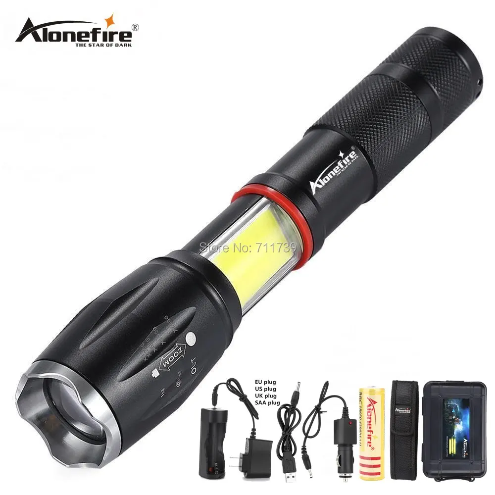 AloneFire G701 Многофункциональный масштабируемый светодиодный фонарик 5000lm CREE XML T6