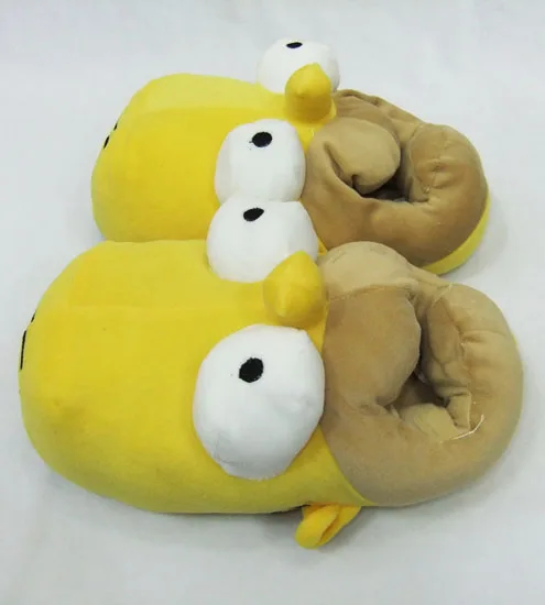

The Simpsonss Homer J. Cartoon Slipper Winter warm Indoor cotton shoes Soft Plush Stuffed Toy Cute Home slippers Unisex New Gift