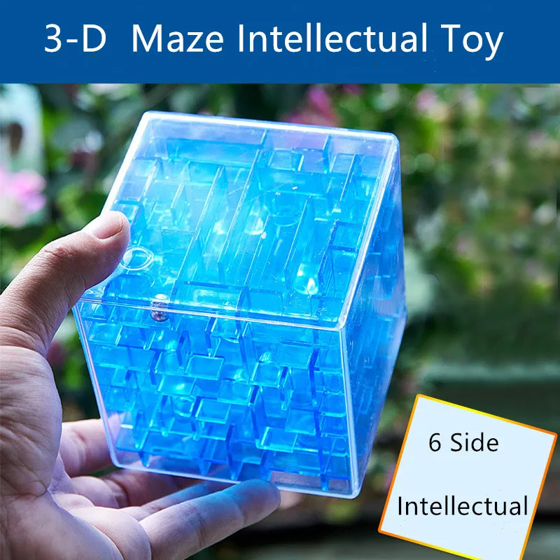 

FASOTY 3D Intelligence Labyrinth Children's Intelligence Toys Bead Labyrinth Decompression Rubik Cube Children's Student Gifts