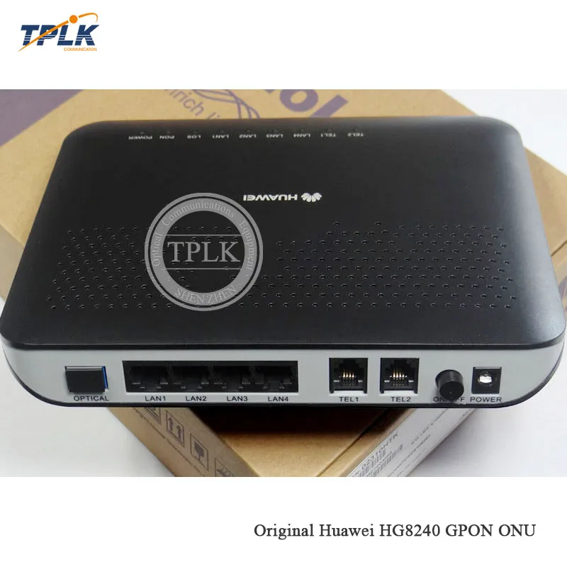 Оптоволоконный маршрутизатор hua wei HG8240 GPON ONU 1GE + 3FE 4LANS WIFI или 4FE для FTTH FTTB